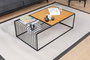Hanah Home Riley - Mesa de centro Nogal